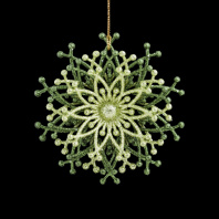 Украшение ErichKrause Decor Коралл оливковый 10см