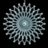 Украшение ErichKrause Decor Снежинка двухслойная 10.5см
