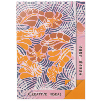 Блокнот  (140х198 мм) 20л. Creative Ideas "Saffron" оранжевая бумага*