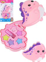 Детская косметика "Динозаврик" тени 6 шт, губная помада 1 шт, аппликатор 1 шт