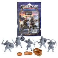 Набор солдатиков "Варяги" 5 фигурок, орудие, 5+