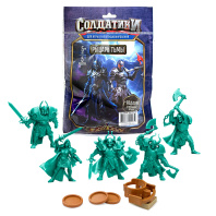 Набор солдатиков "Рыцари тьмы" 5 фигурок, орудие, 5+