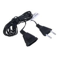 Удлинитель для гирлянд электрических 3м, черный