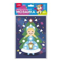 Аппликация из EVА 15*20см  "Снегурочка" 4+