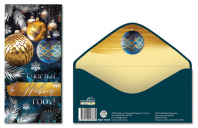 Конверт для денег "Счастья в новом году!" на склейке