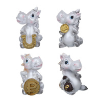 Сувенирная фигурка 7см "Лошадка" полистоун, 4 вида