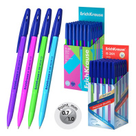 Ручка шар. EK R-301 Stick Neon 1,0мм, синяя