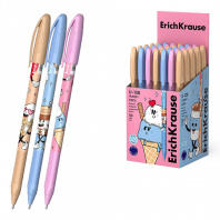 Ручка шар. EK U-108 Stick Yummy 1.0, Ultra Glide Technology, цвет чернил синий