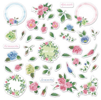 Декоративные элементы "Мой Сад" 9,5см, 190гр/м