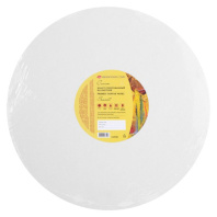 Холст на картоне  Круглый  D40см "Сонет" 100% хлопок, 280 г/м2, среднее зерно