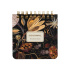 "POCKET JOURNAL" 90 х 90 мм, 60 Л, НА ГРЕБНЕ "НОЧНЫЕ ЦВЕТЫ"
