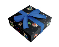 Бумага упаковочная 70*100см  "Hobby. Черный"