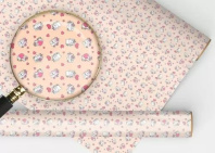 Бумага упаковочная 70*100см  "Аниме единорожки"