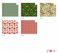 Бумага упаковочная 70*100см "Ягоды" ассорти Бумага упаковочная 70*100см "Ягоды" ассорти