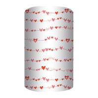 Бумага упаковочная 70*100см "Сердечки" Бумага упаковочная 70*100см "Сердечки"