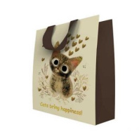 Пакет подар. бумажн. 25*32,4*13 см 210гр/м2 Love me