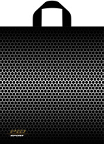 Пакет 42*38см (37мк) с петлевой ручкой "Скорость" ПНД