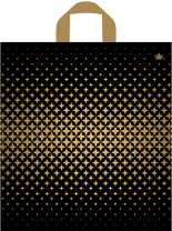 Пакет 44*40см (43мк) с петлевой ручкой "Ритм" ПНД