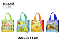 Пакет 22*23*11см "Dinosaurs" нетканый материал