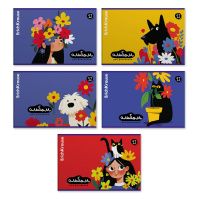 Альбом для рисования на скобе ErichKrause Sunbloom, А4, 12 листов_MIX-PACK