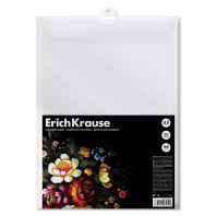 Бумага для акварели в пластиковой папке ErichKrause Folk Motives, А3, 20 листов