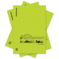 Тетрадь для нот на скобе c пластиковой обложкой ErichKrause CoverProBook Music Valley, зеленый, А4, 24 листа_MIX-PACK Тетрадь для нот на скобе c пластиковой обложкой ErichKrause CoverProBook Music Valley, зеленый, А4, 24 листа_MIX-PACK