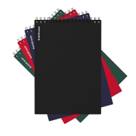 Блокнот с пластиковой обложкой на спирали ErichKrause Classic, А5, 60 листов, клетка_MIX-PACK