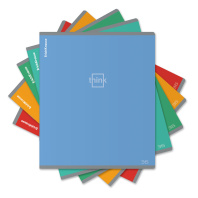 Тетрадь общая ученическая ErichKrause Think, 36 листов, клетка_MIX-PACK