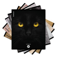 Тетрадь общая ученическая ErichKrause Cats, 96 листов, клетка, матовая ламинация_MIX-PACK