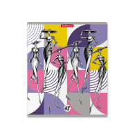 Тетрадь общая ученическая ErichKrause Fashion Sketch, 48 листов, клетка, матовая ламинация Тетрадь общая ученическая ErichKrause Fashion Sketch, 48 листов, клетка, матовая ламинация