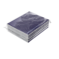 Комплект тетрадей общих ученических с пластиковой обложкой ErichKrause CoverPro Indigo, 48 листов, кл./лин., со спр. мат. (пакет 12 шт.)