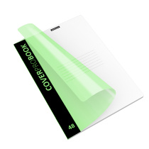 Тетрадь общая ученическая с пластиковой обложкой на скобе ErichKrause CoverProBook Neon matt, зеленый, А4, 48 листов, клетка