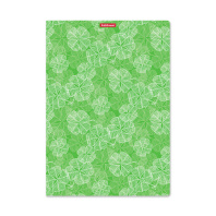 Тетрадь общая ученическая с пластиковой обложкой на скобе ErichKrause Clover, Mixed Reality, А4, 48 листов, клетка