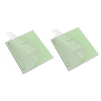 Тетрадь школьная ученическая с пластиковой обложкой на скобе ErichKrause Классика CoverPrо fizzy, зеленая, А5+, 18 листов, кл/лин