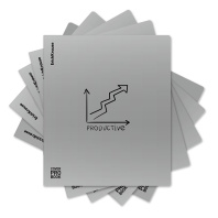 Тетрадь общая ученическая с пластиковой обложкой на скобе ErichKrause Life Style, серебристый, А5+, 48 листов, клетка_MIX-PACK Тетрадь общая ученическая с пластиковой обложкой на скобе ErichKrause Life Style, серебристый, А5+, 48 листов, клетка_MIX-PACK