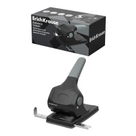 Дырокол мощный ErichKrause Elegance Classic до 70 листов, черный (в коробке по 1 шт.)