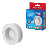 Двусторонняя клейкая лента монтажная ErichKrause 1ммх30ммх2м, прозрачный (в коробке по 1 шт.)