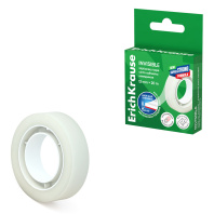 Клейкая лента ErichKrause Невидимая, 12ммх20м, прозрачная с матовой поверхностью (в коробке по 1 шт.)