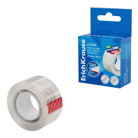 Клейкая лента ErichKrause Прозрачная, 24ммх20м, прозрачный (в коробке по 1 шт.)