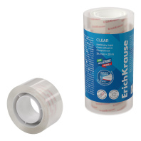 Набор из 4 клейких лент ErichKrause Прозрачная, 24ммх20м, прозрачный (в пленке)