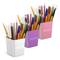 Набор школьный пластиковый ErichKrause® Base, Candy, ассорти из 3 цветов