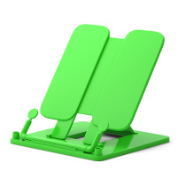 Подставка для книг пластиковая ErichKrause Neon Solid, зеленый