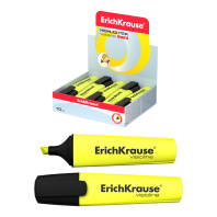 Маркер для выделения текста ErichKrause VisioLine® V-12 Неон, цвет чернил желтый (в коробке-дисплее по 10 шт.) Маркер для выделения текста ErichKrause VisioLine® V-12 Неон, цвет чернил желтый (в коробке-дисплее по 10 шт.)
