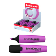 Маркер для выделения текста ErichKrause VisioLine® V-12 Неон, цвет чернил фиолетовый (в коробке-дисплее по 10 шт.) Маркер для выделения текста ErichKrause VisioLine® V-12 Неон, цвет чернил фиолетовый (в коробке-дисплее по 10 шт.)