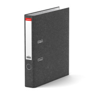 Папка-регистратор с арочным механизмом разборная ErichKrause, Basic, А4, 50 мм, серый