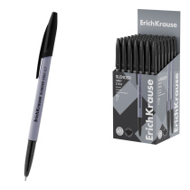 Ручка шариковая ErichKrause Slender® Пепел 0.7, технология суперскольжения, цвет чернил чёрный (в коробке по 50 шт.)