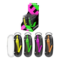 Готовальня ErichKrause Accent, (пластиковый циркуль и сменные грифели), пенал, ассорти (в коробке-дисплее по 12 шт)