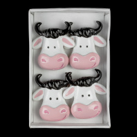Набор ErichKrause Decor® 4 коровки на липучке 4см