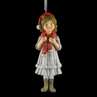 Украшение ErichKrause Decor Мечтательная девочка 12см Украшение ErichKrause Decor Мечтательная девочка 12см