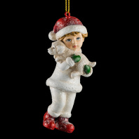 Украшение ErichKrause Decor Мальчик с собачкой 11см Украшение ErichKrause Decor Мальчик с собачкой 11см